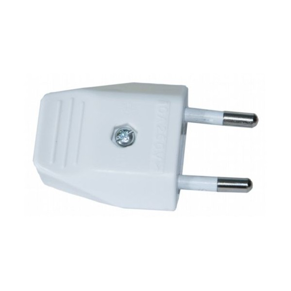 CLAVIJA PLANA 10A BLANCO CLAVIJA PLANA 10A BLANCO