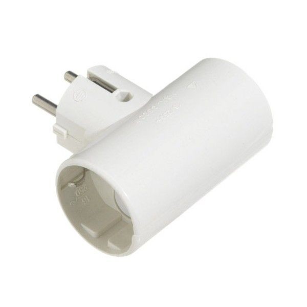 LADRON SCHUKO DOBLE 16A BLANCO LADRON SCHUKO DOBLE 16A BLANCO
