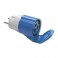 ADAPTADOR CLAVIJA SCHUKO A CETAC 16A AZUL