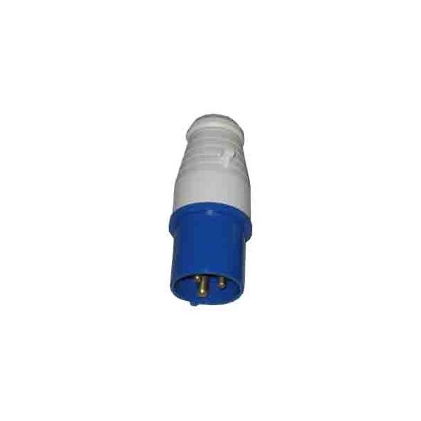 CLAVIJA CETAC 3P (2P+T) 16A 250V IP44 AZUL CLAVIJA CETAC 3P (2P+T) 16A 250V IP44 AZUL